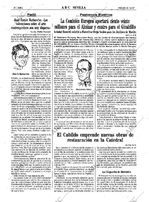ABC SEVILLA 31-10-1997 página 50