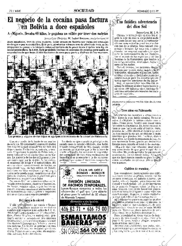 ABC MADRID 02-11-1997 página 72