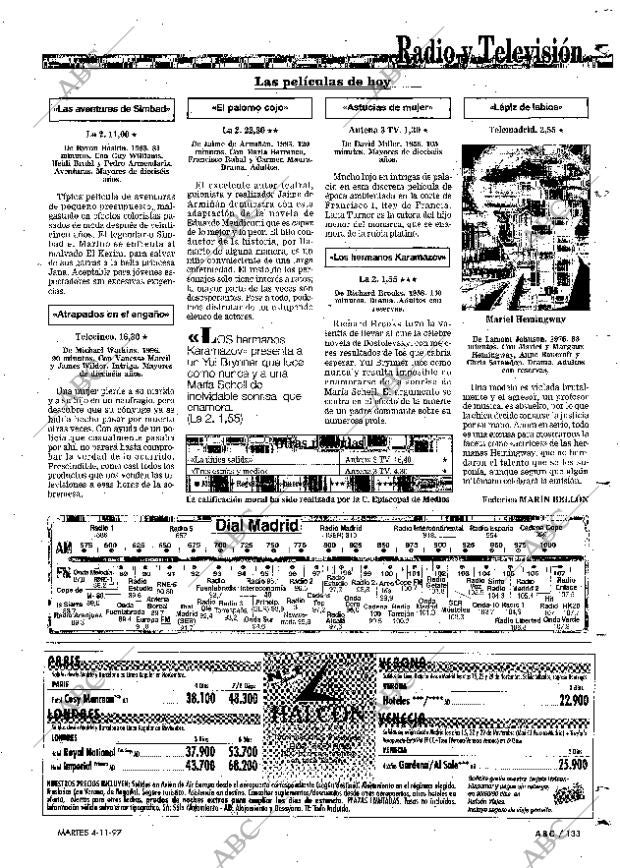 ABC MADRID 04-11-1997 página 133