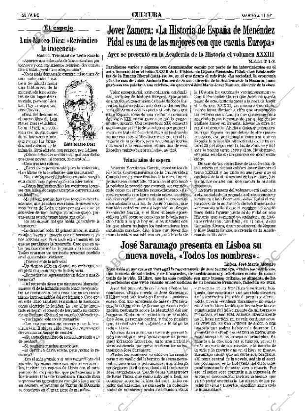 ABC MADRID 04-11-1997 página 58