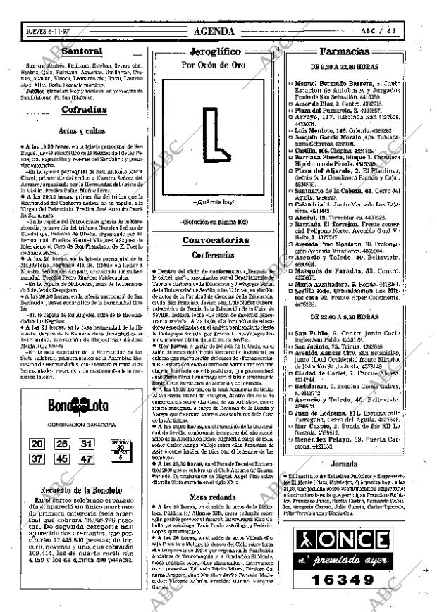 ABC SEVILLA 06-11-1997 página 63