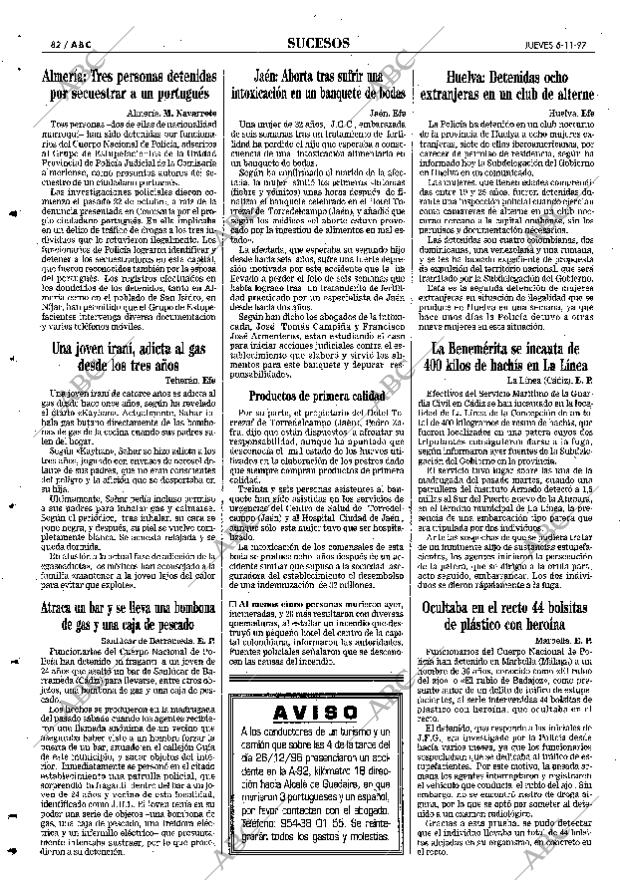 ABC SEVILLA 06-11-1997 página 82
