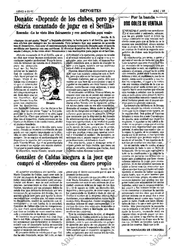 ABC SEVILLA 06-11-1997 página 85