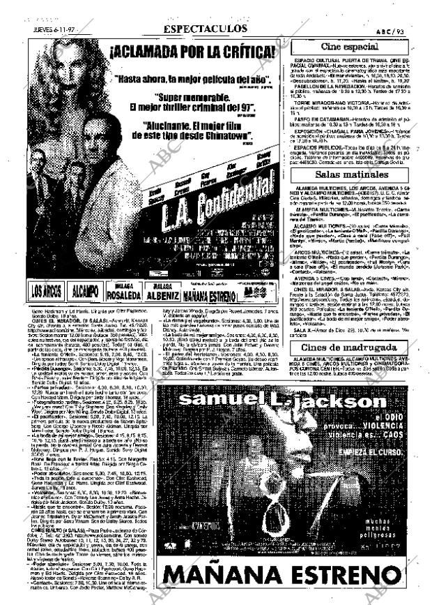 ABC SEVILLA 06-11-1997 página 93