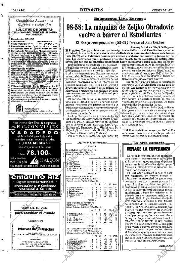 ABC MADRID 07-11-1997 página 104