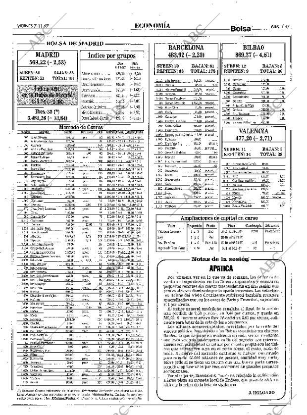 ABC MADRID 07-11-1997 página 47