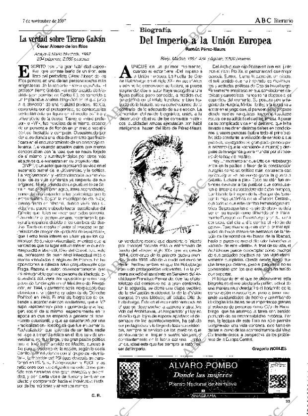 CULTURAL MADRID 07-11-1997 página 23