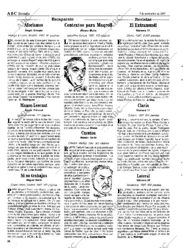 CULTURAL MADRID 07-11-1997 página 26