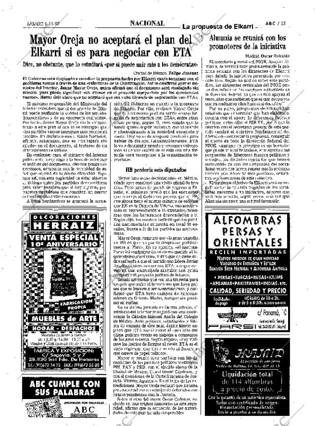 ABC MADRID 08-11-1997 página 23