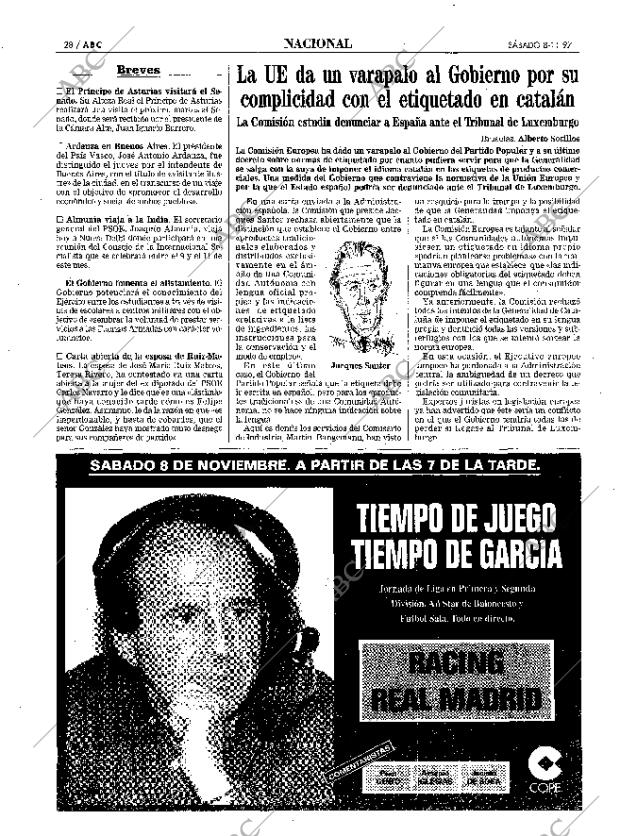 ABC MADRID 08-11-1997 página 28