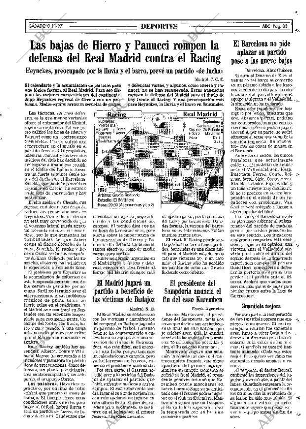 ABC MADRID 08-11-1997 página 85