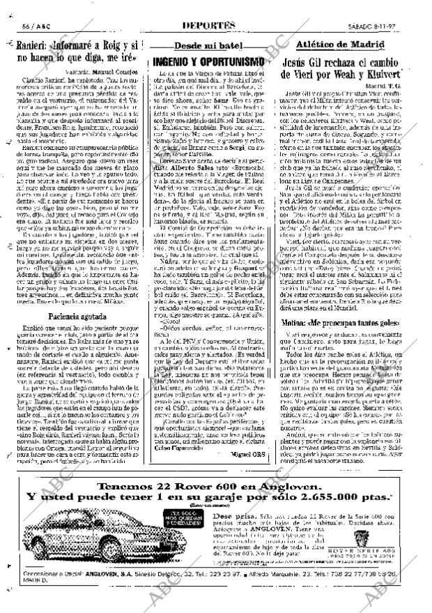 ABC MADRID 08-11-1997 página 86