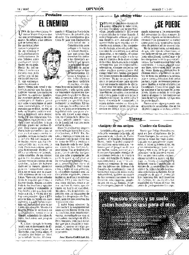 ABC MADRID 11-11-1997 página 18