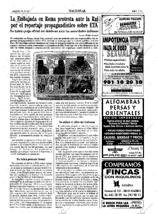 ABC MADRID 11-11-1997 página 23