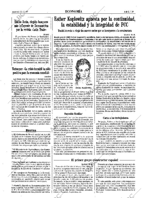 ABC MADRID 11-11-1997 página 39