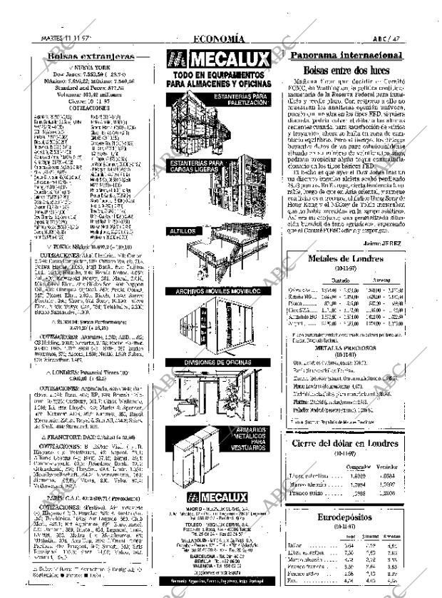 ABC MADRID 11-11-1997 página 47