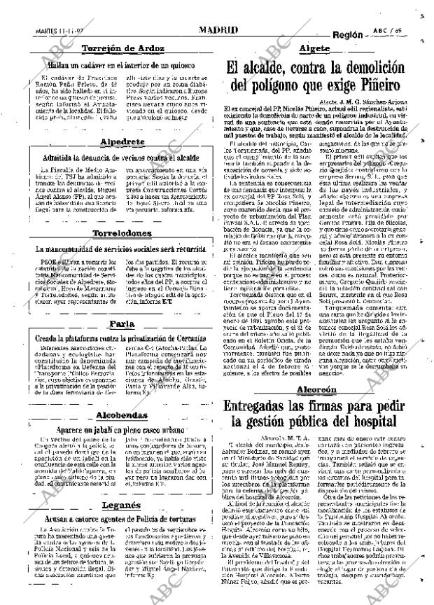 ABC MADRID 11-11-1997 página 69
