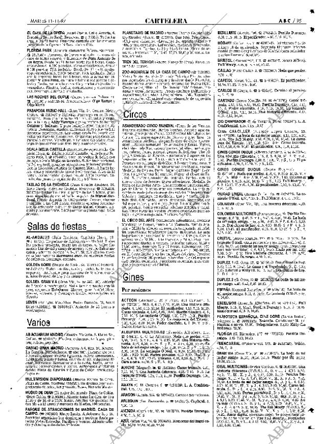 ABC MADRID 11-11-1997 página 95