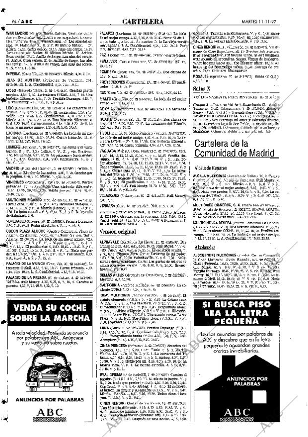 ABC MADRID 11-11-1997 página 96