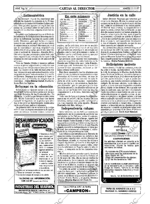 ABC SEVILLA 11-11-1997 página 16