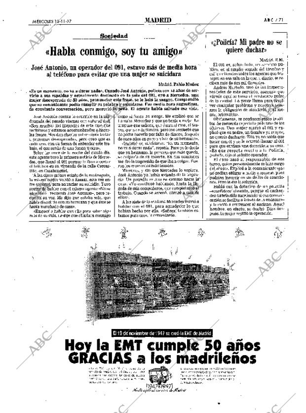 ABC MADRID 12-11-1997 página 71