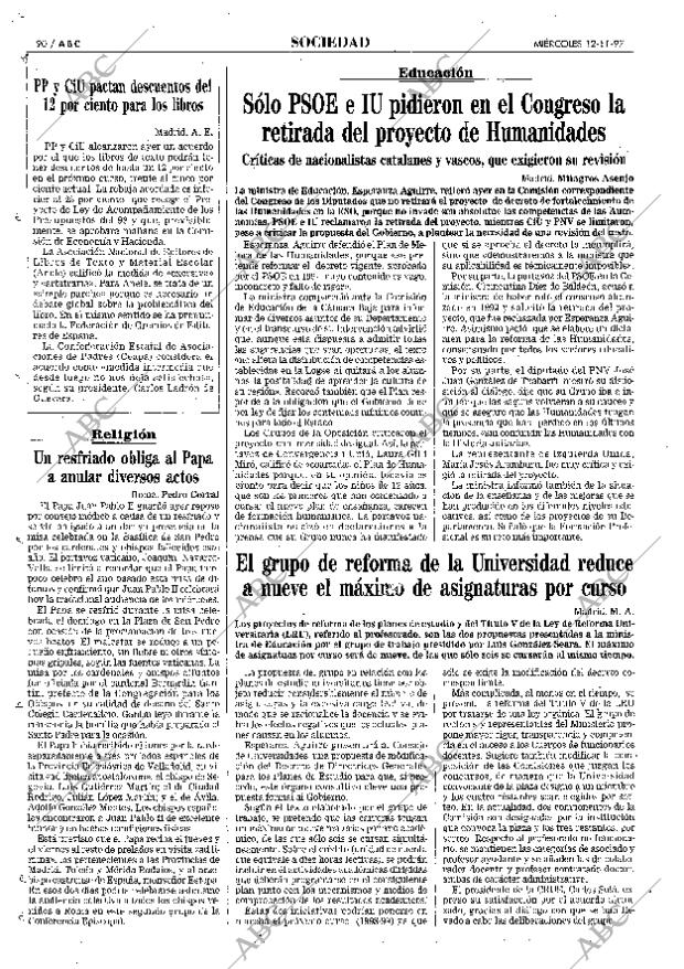 ABC MADRID 12-11-1997 página 90
