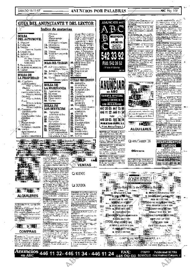 ABC MADRID 15-11-1997 página 105