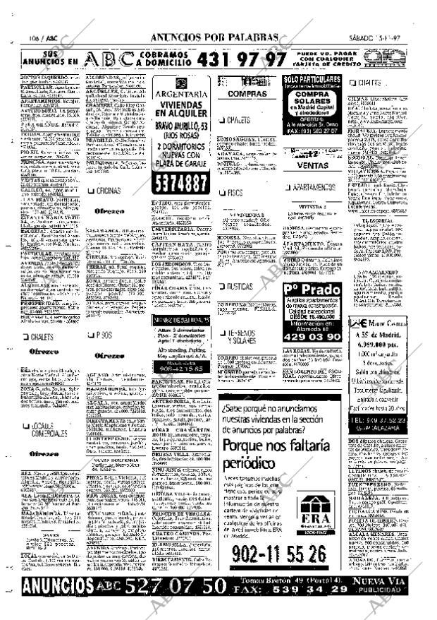 ABC MADRID 15-11-1997 página 106