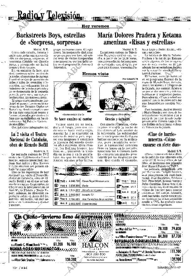 ABC MADRID 15-11-1997 página 124