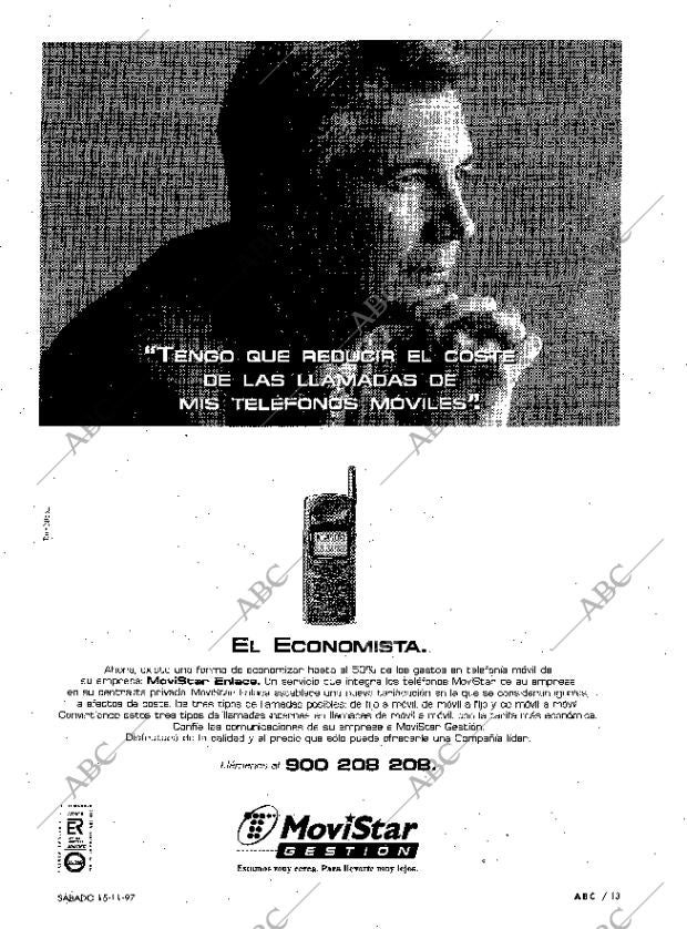 ABC MADRID 15-11-1997 página 13