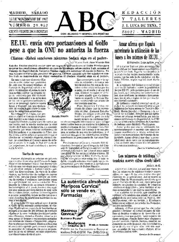 ABC MADRID 15-11-1997 página 15