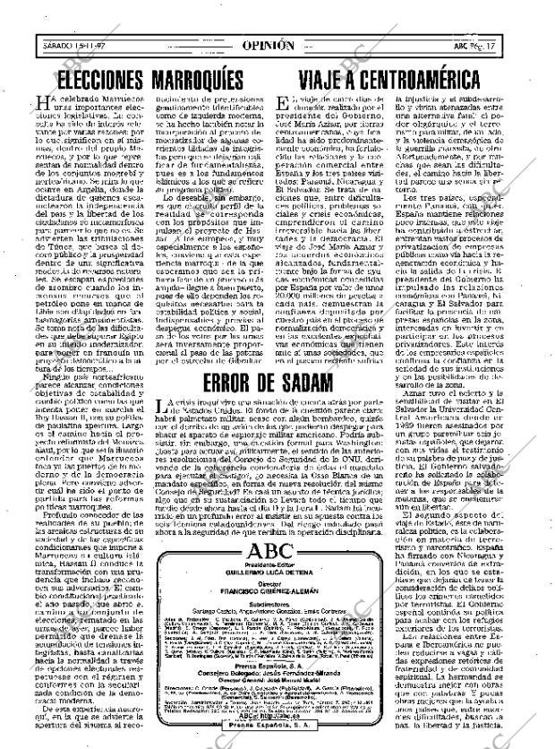 ABC MADRID 15-11-1997 página 17