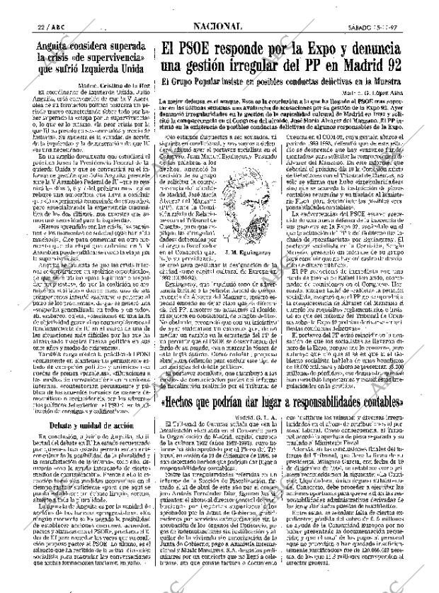 ABC MADRID 15-11-1997 página 22