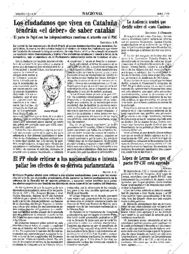 ABC MADRID 15-11-1997 página 25