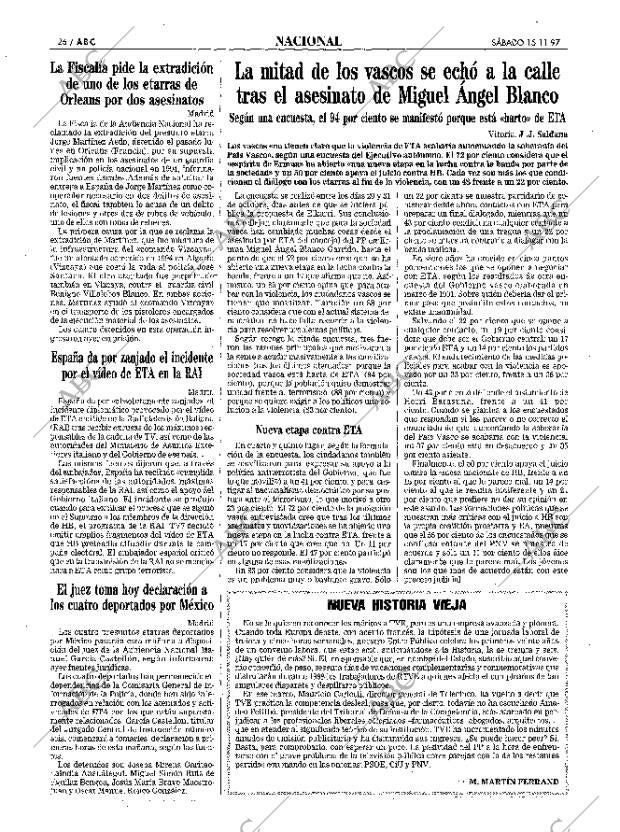 ABC MADRID 15-11-1997 página 26