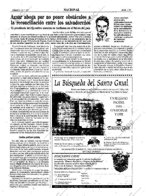 ABC MADRID 15-11-1997 página 29