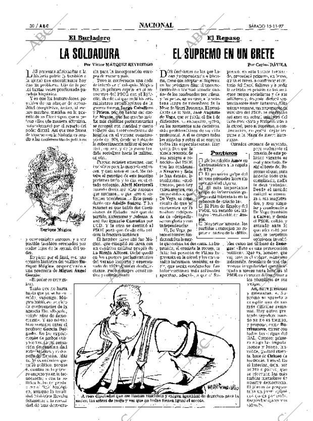 ABC MADRID 15-11-1997 página 30
