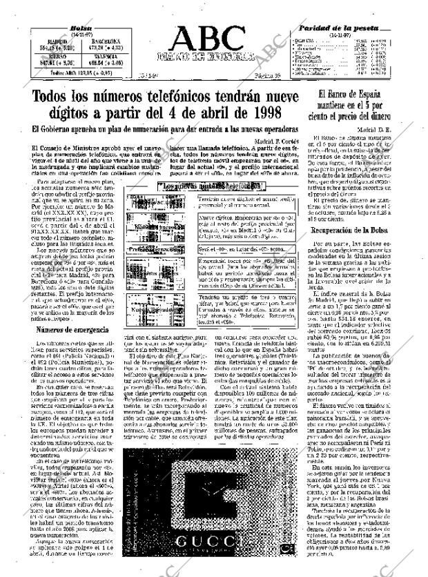 ABC MADRID 15-11-1997 página 39