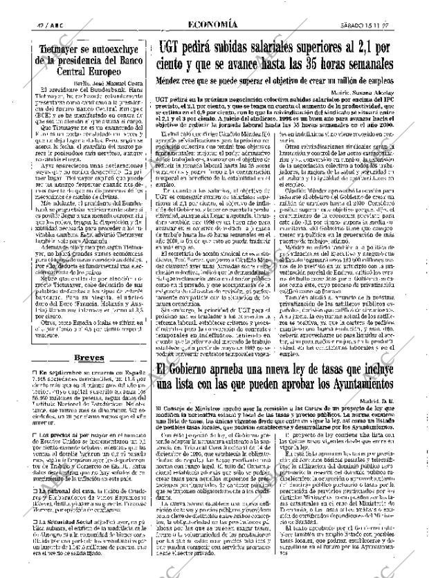 ABC MADRID 15-11-1997 página 42