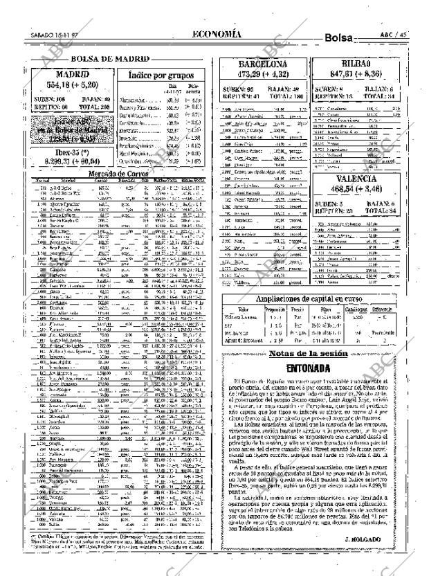 ABC MADRID 15-11-1997 página 45