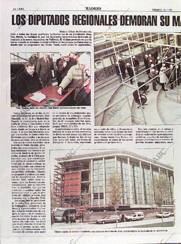 ABC MADRID 15-11-1997 página 64