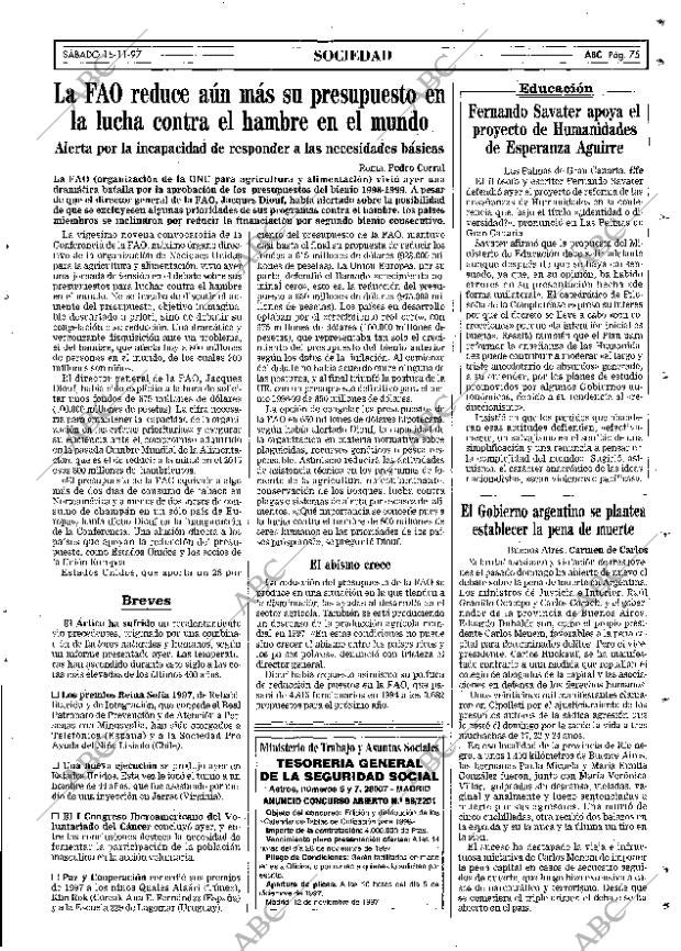 ABC MADRID 15-11-1997 página 75