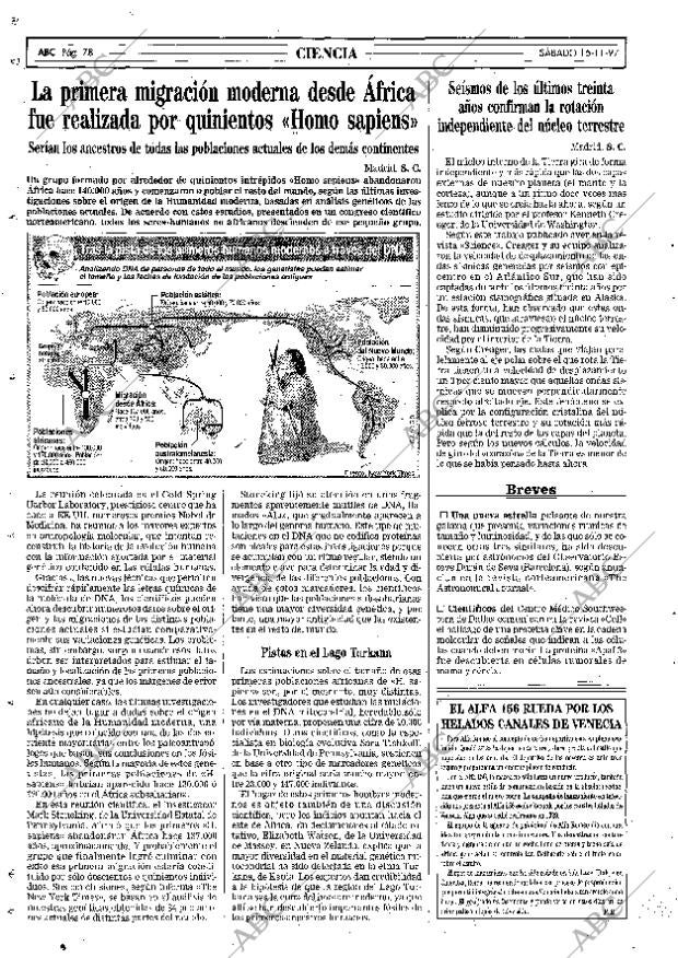 ABC MADRID 15-11-1997 página 78