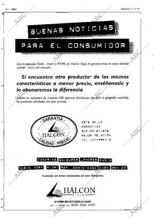 ABC MADRID 15-11-1997 página 86