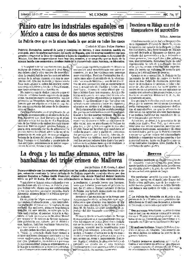 ABC MADRID 15-11-1997 página 87