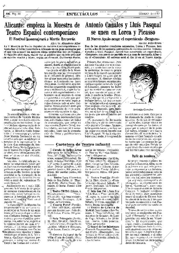 ABC MADRID 15-11-1997 página 88