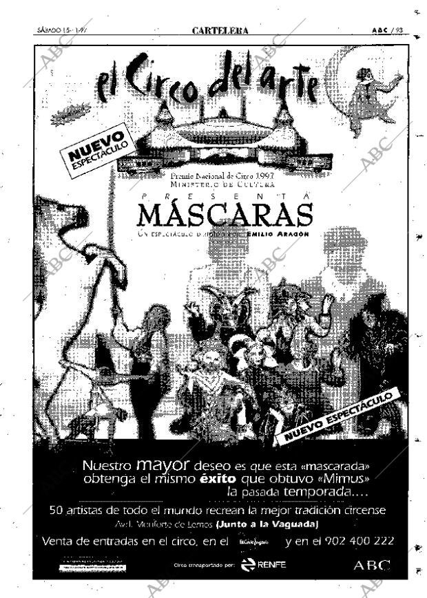 ABC MADRID 15-11-1997 página 93