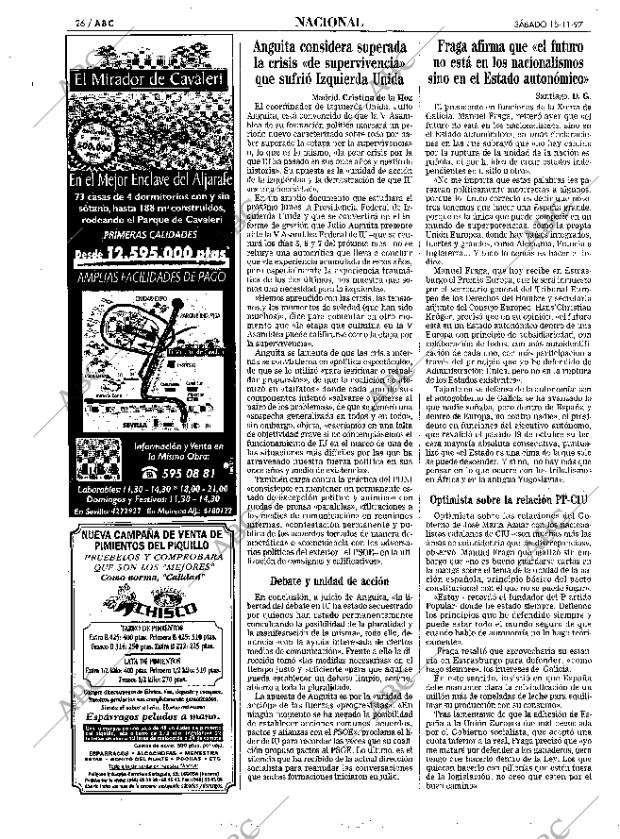 ABC SEVILLA 15-11-1997 página 26