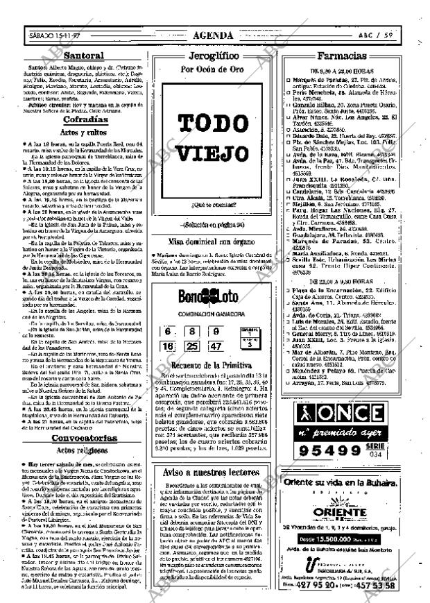 ABC SEVILLA 15-11-1997 página 59