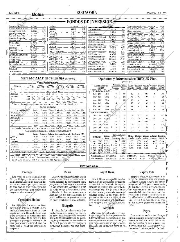 ABC MADRID 18-11-1997 página 52